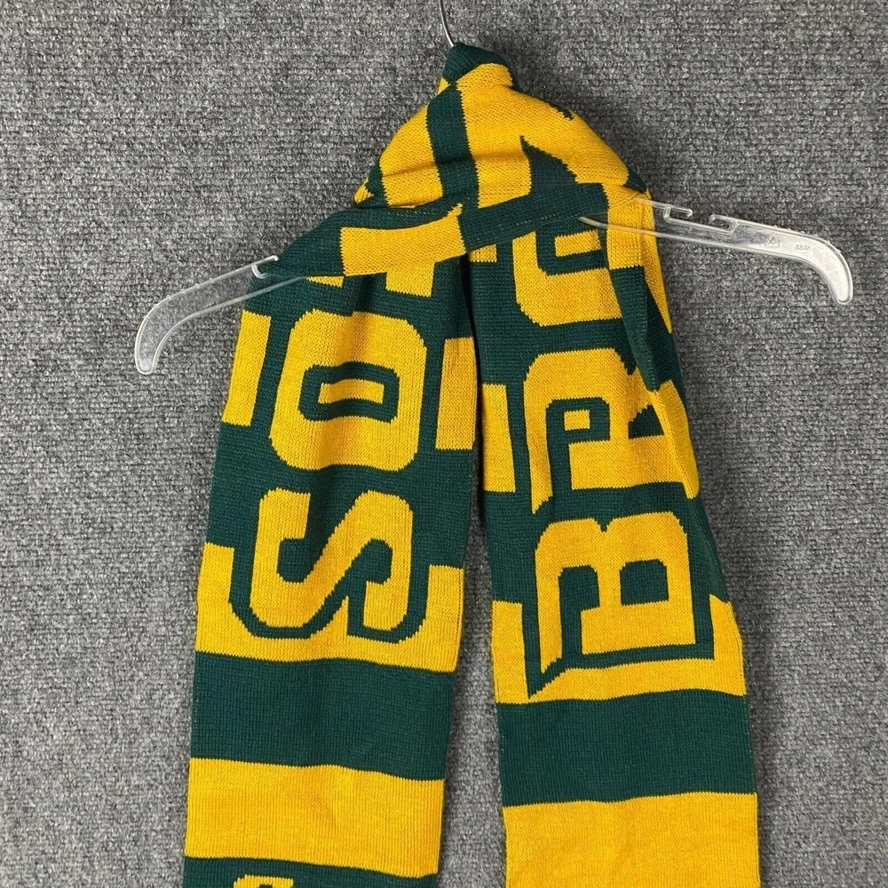 Denver‎ Broncos Scarf Knit Green Yellow